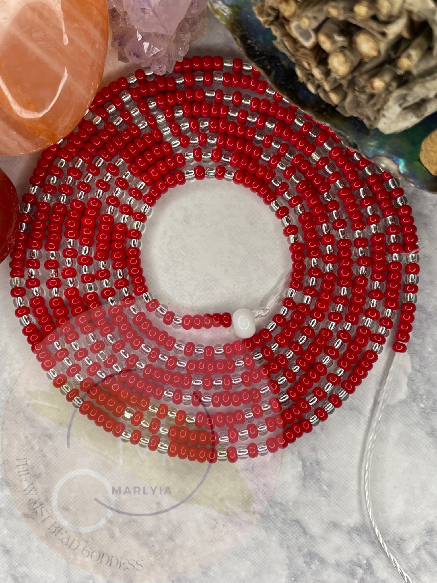 Red Delicate Strand