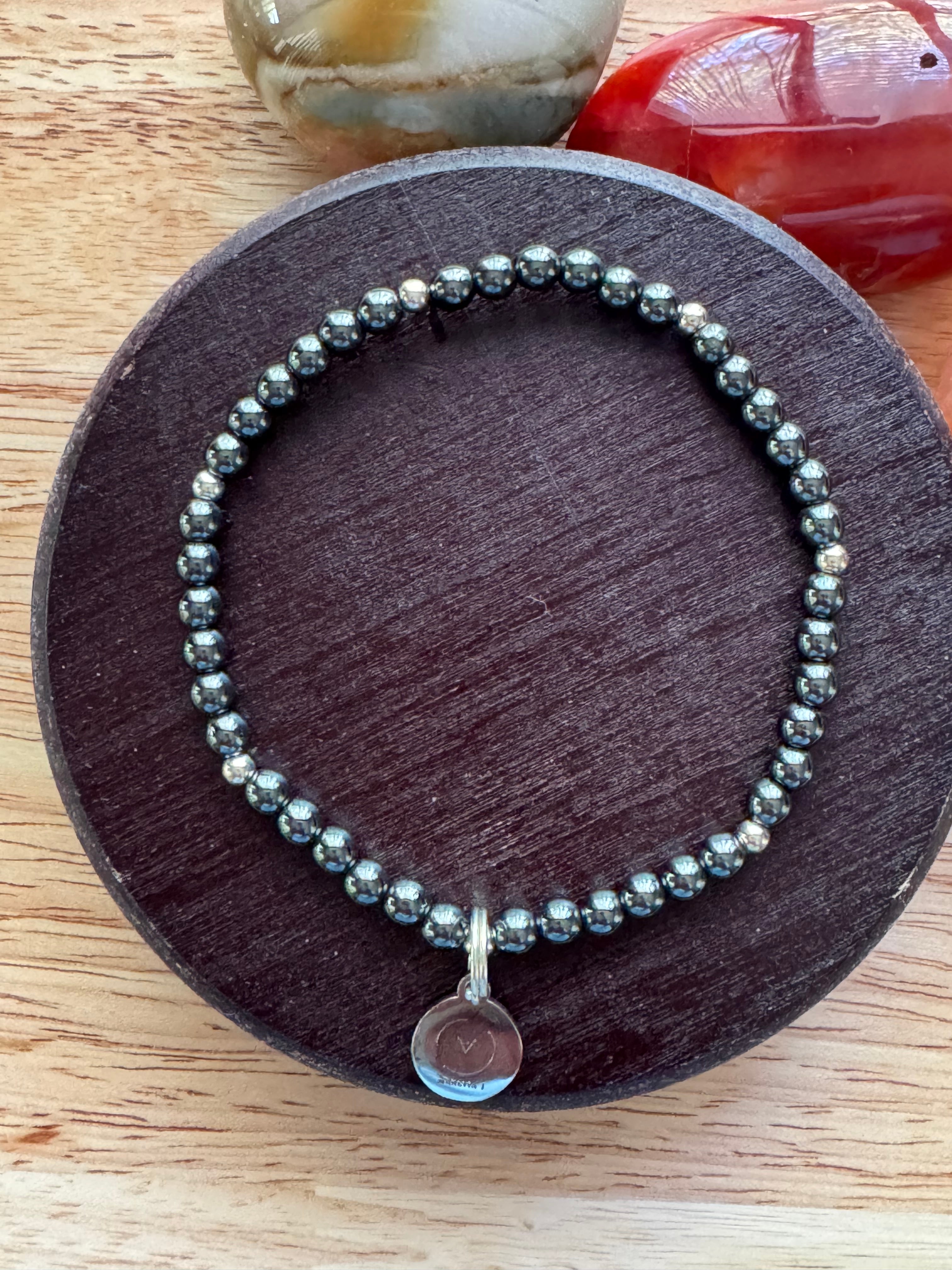 Hematite Crystal Bracelet