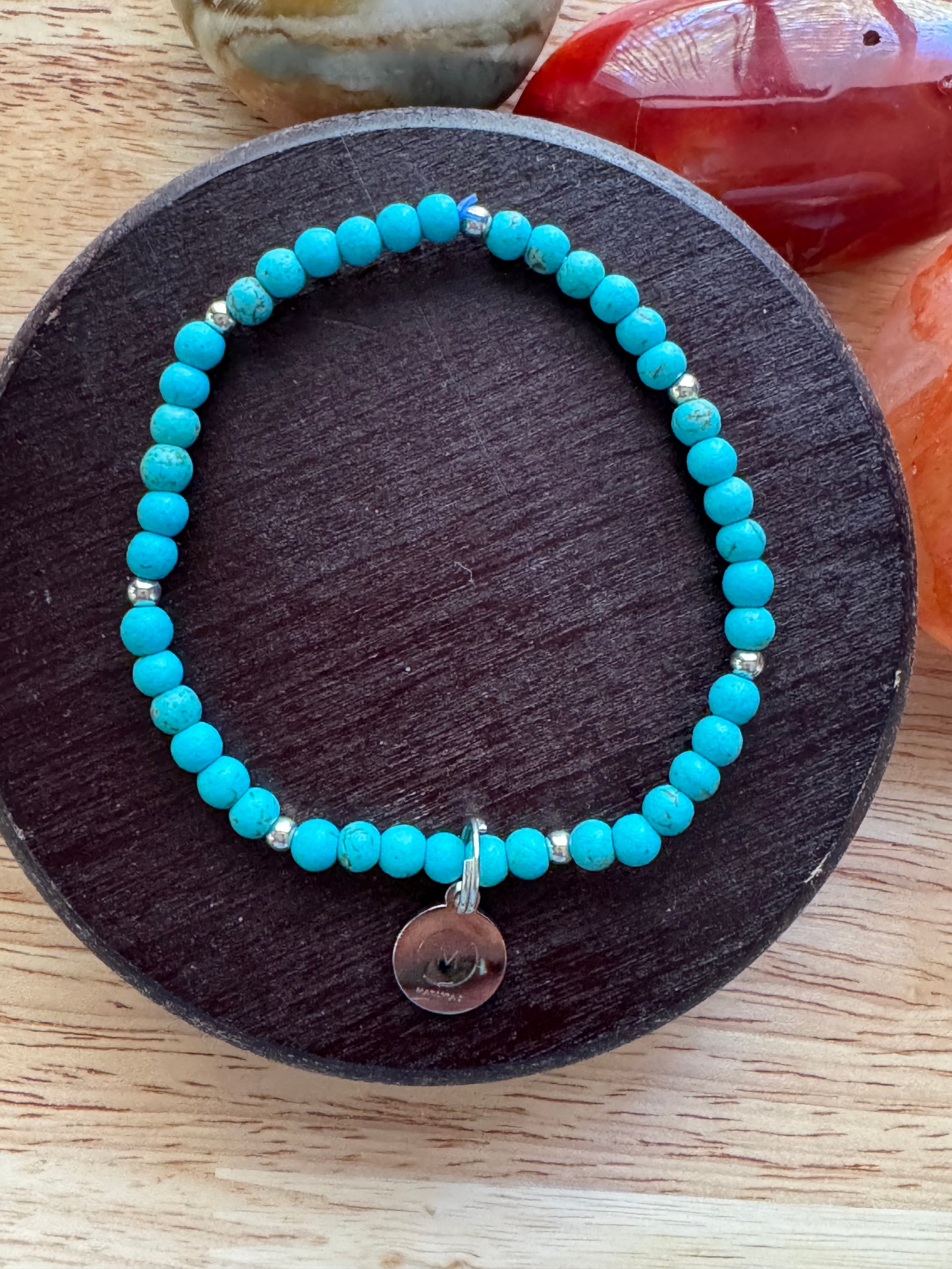 Turquoise Crystal Bracelet