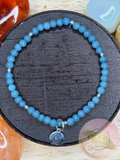 Blue Chalcedony Crystal Bracelet