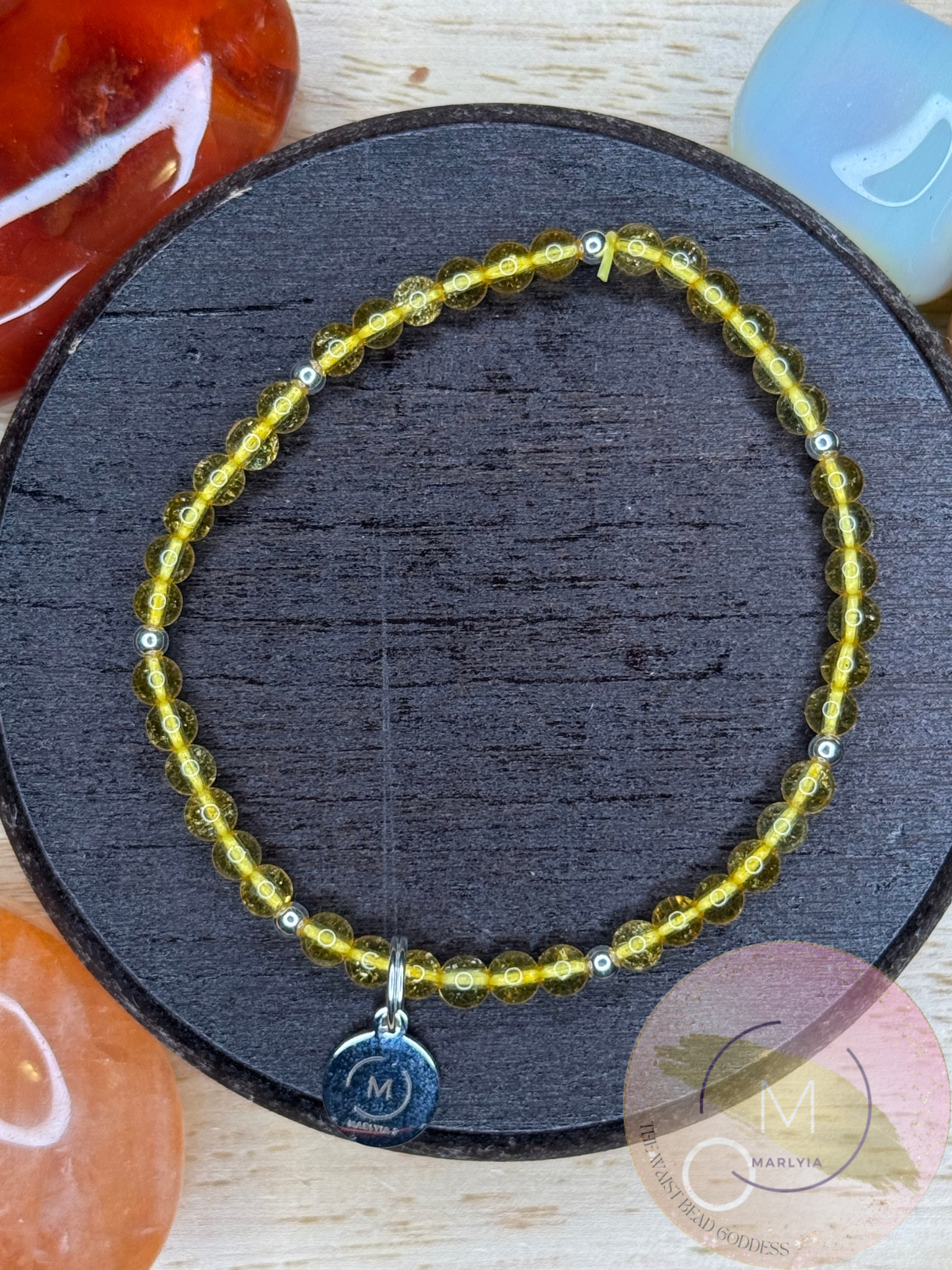 Citrine Crystal Bracelet